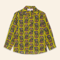 Kids Frankie Shirt Serpent Yellow