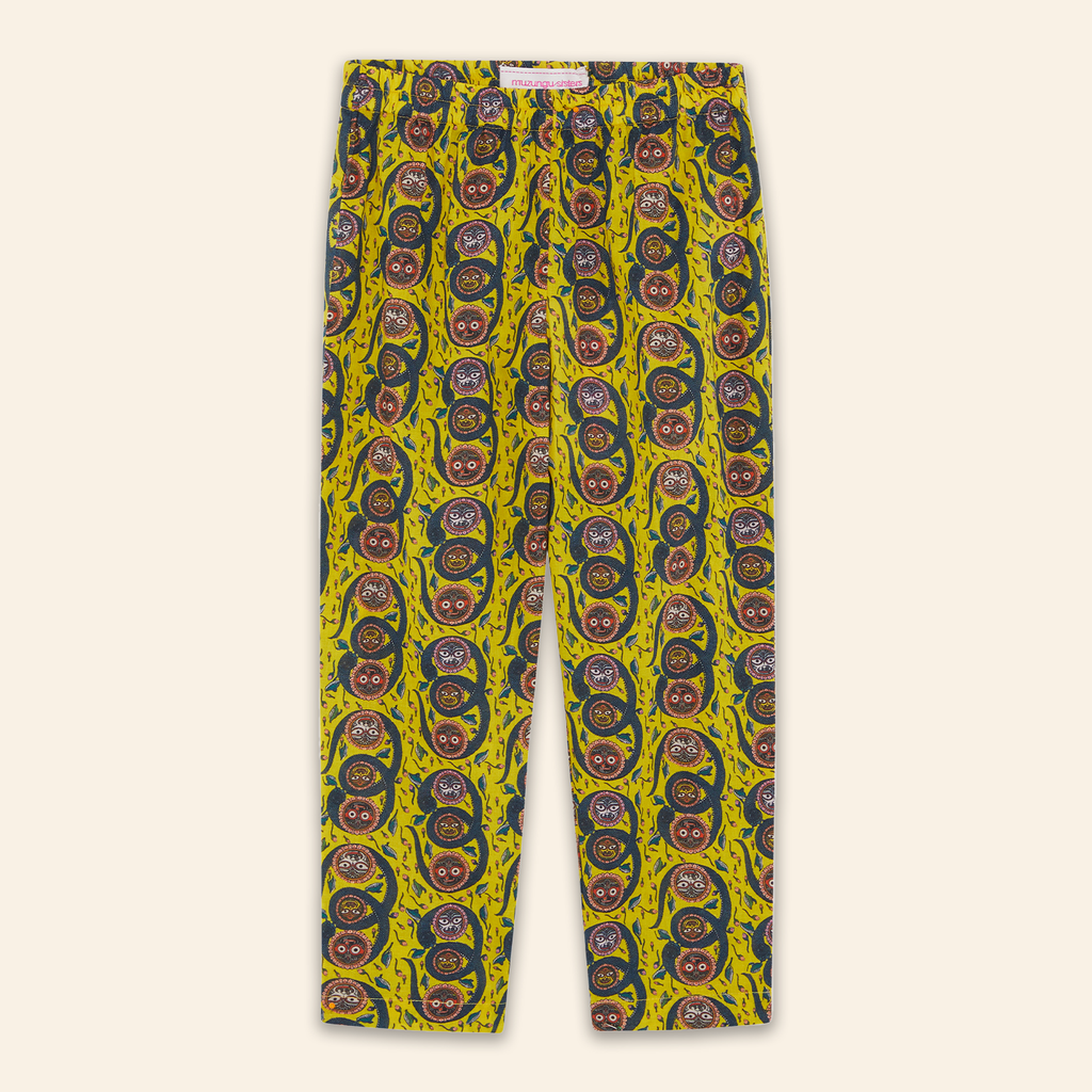 Kids Frankie Pants Serpent Yellow