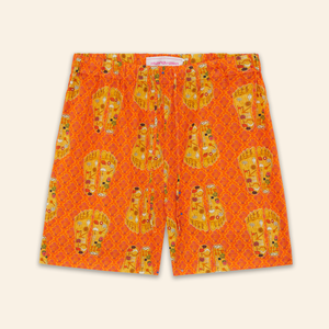 Kids Otto Shorts Lotus Feet Coral