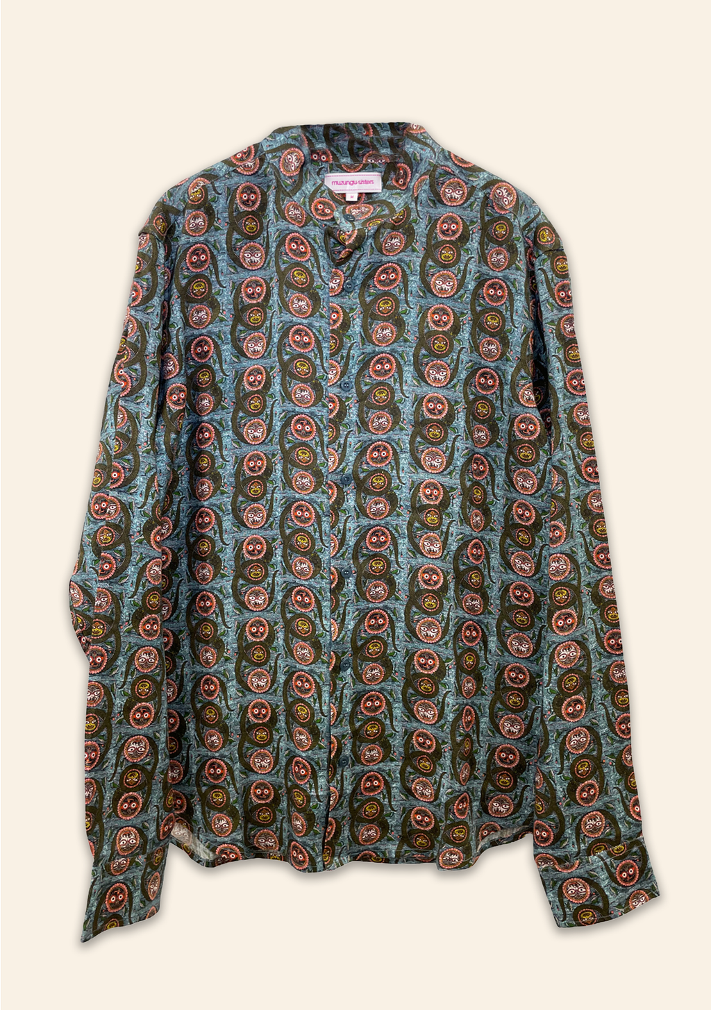 Mens Sasha Shirt Serpent Ocean