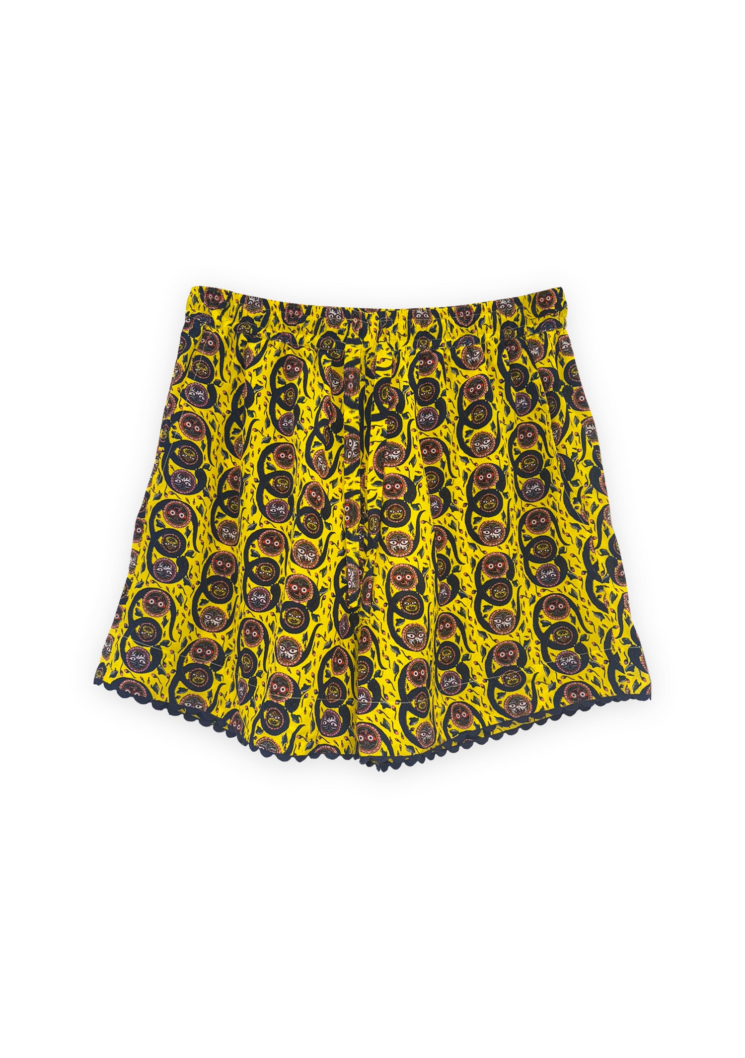Rika Shorts Serpent Yellow