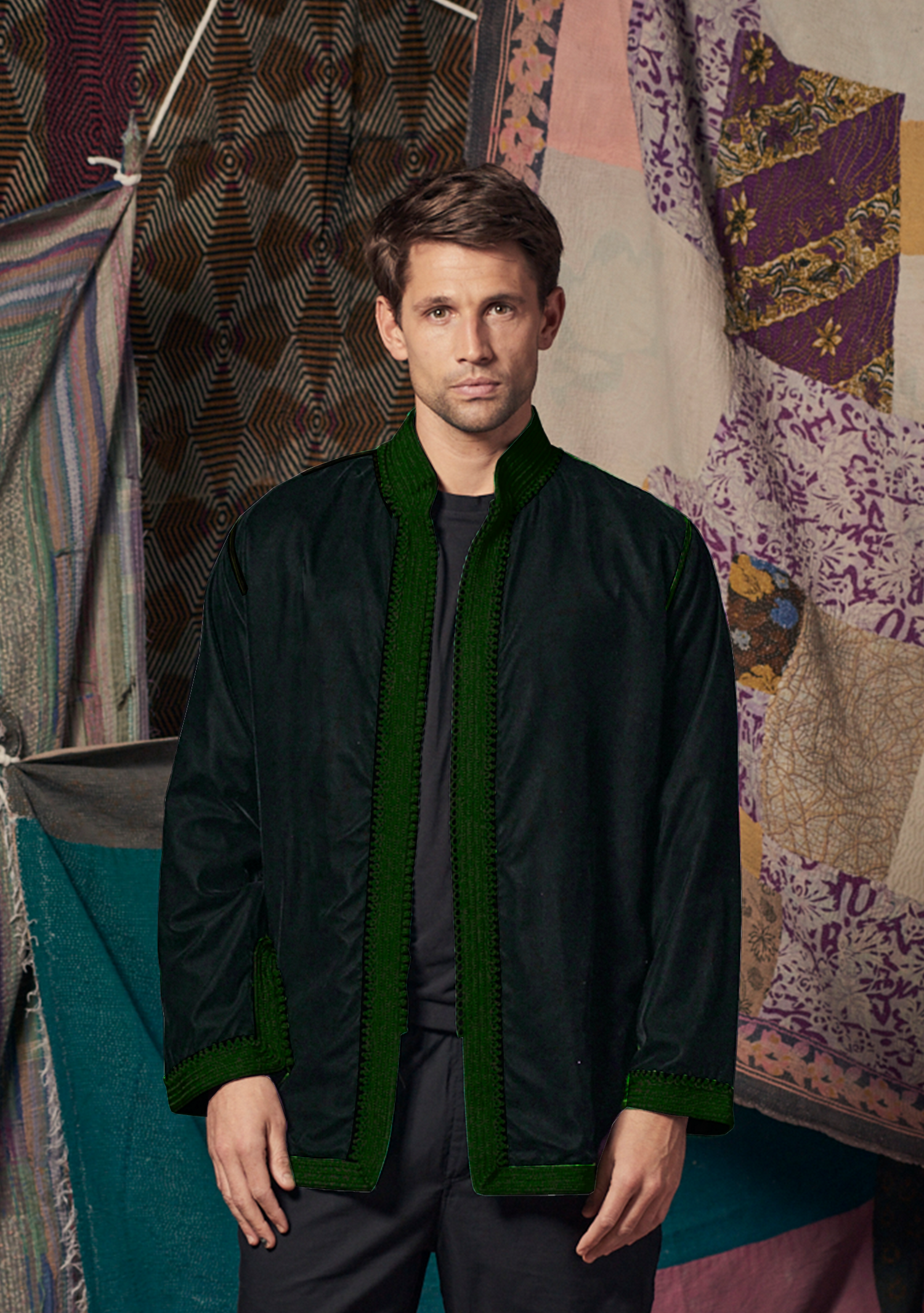 Youness Jacket Green