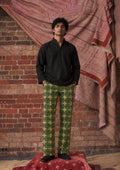Mens Pablo Pants Snake Green