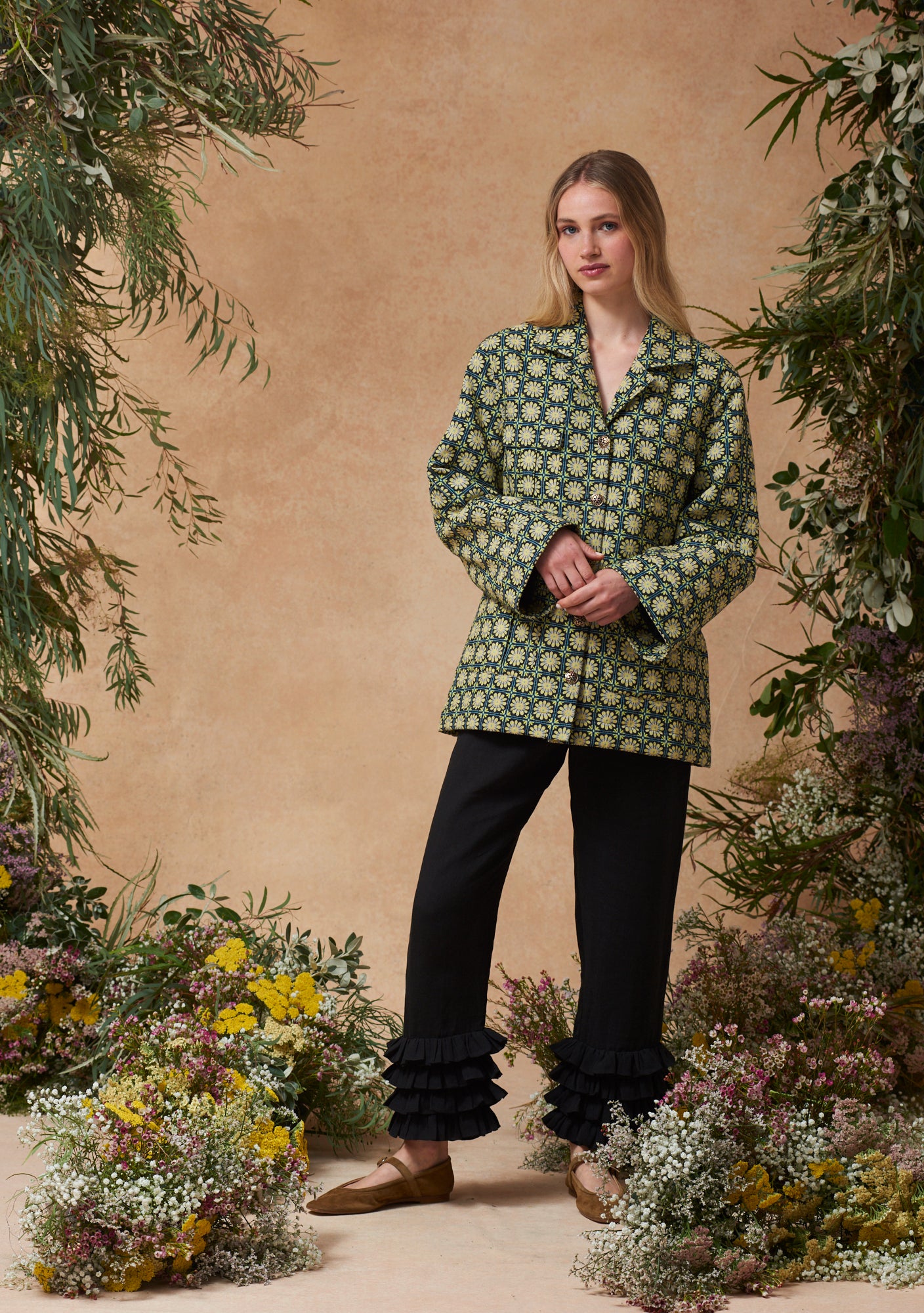 Dylan Jacket Starflower Tile