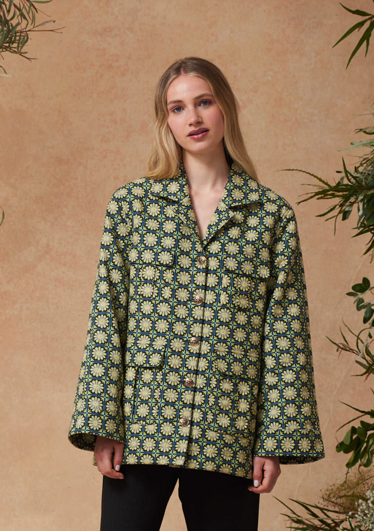 Dylan Jacket Starflower Tile