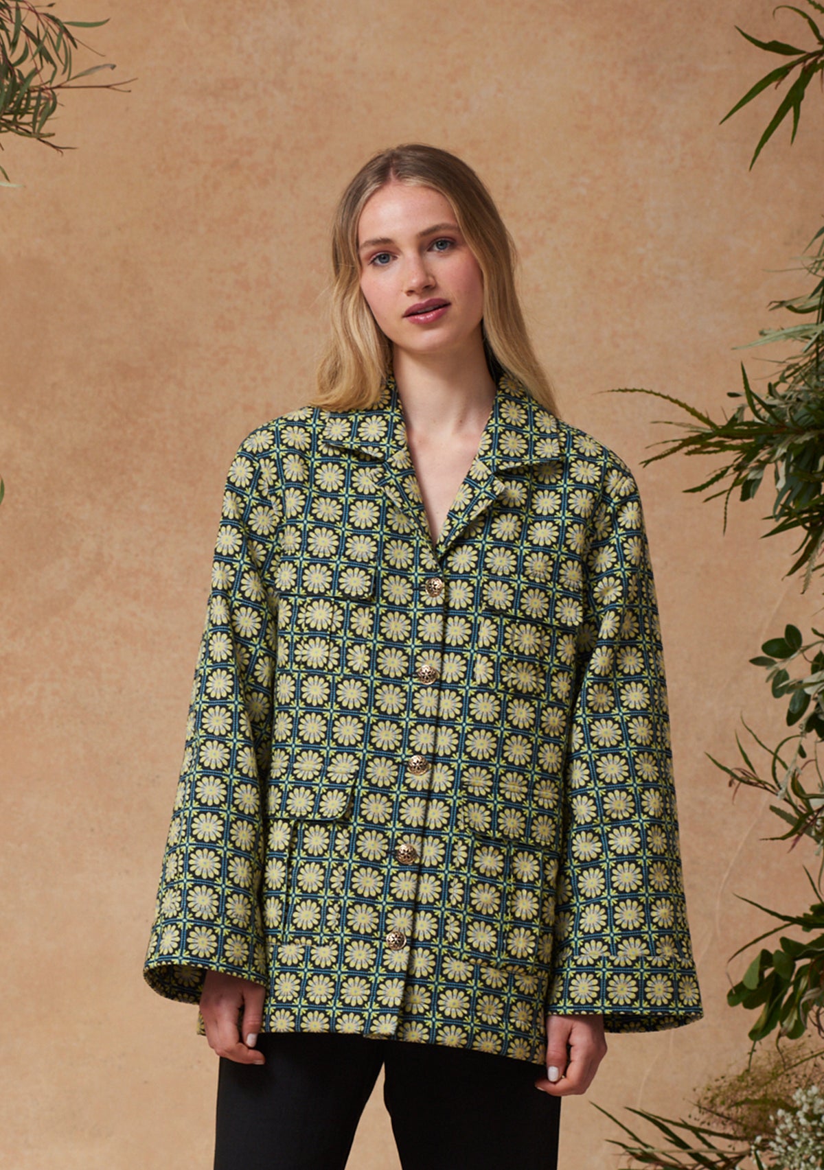 Dylan Jacket Starflower Tile