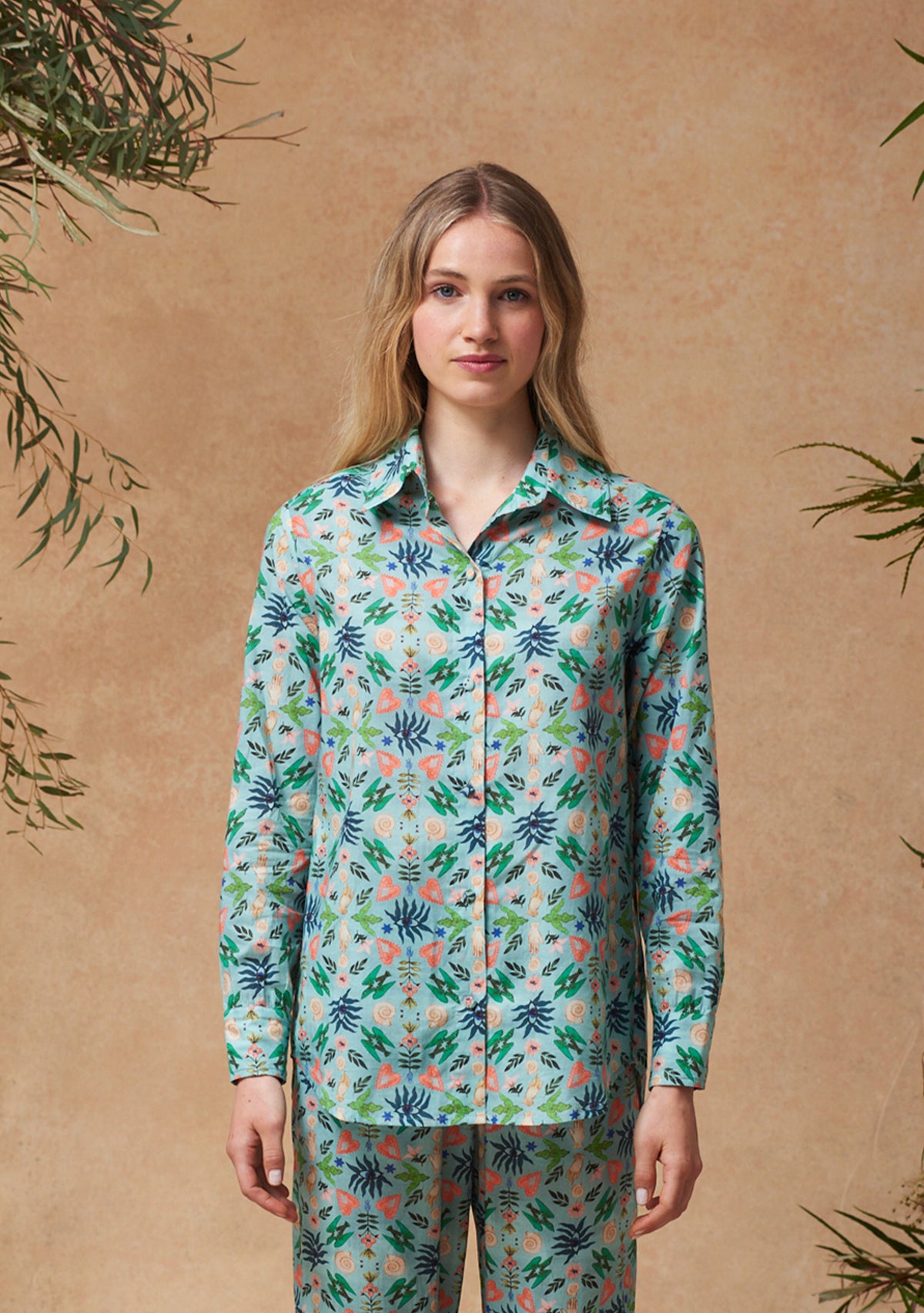Fern Shirt Kaleidoscope Charms