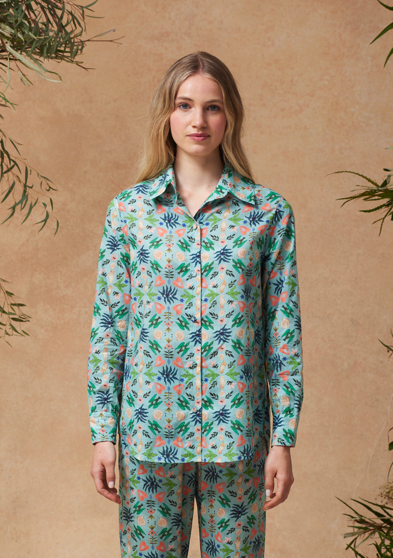 Fern Shirt Kaleidoscope Charms
