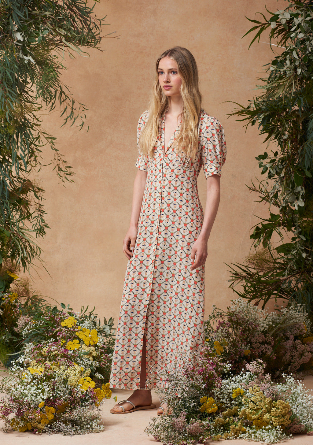 Roxana Dress Heart in Hand