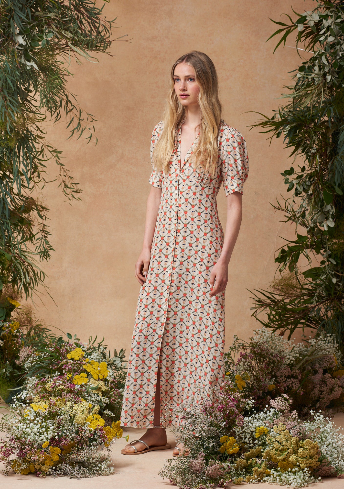 Roxana Dress Heart in Hand