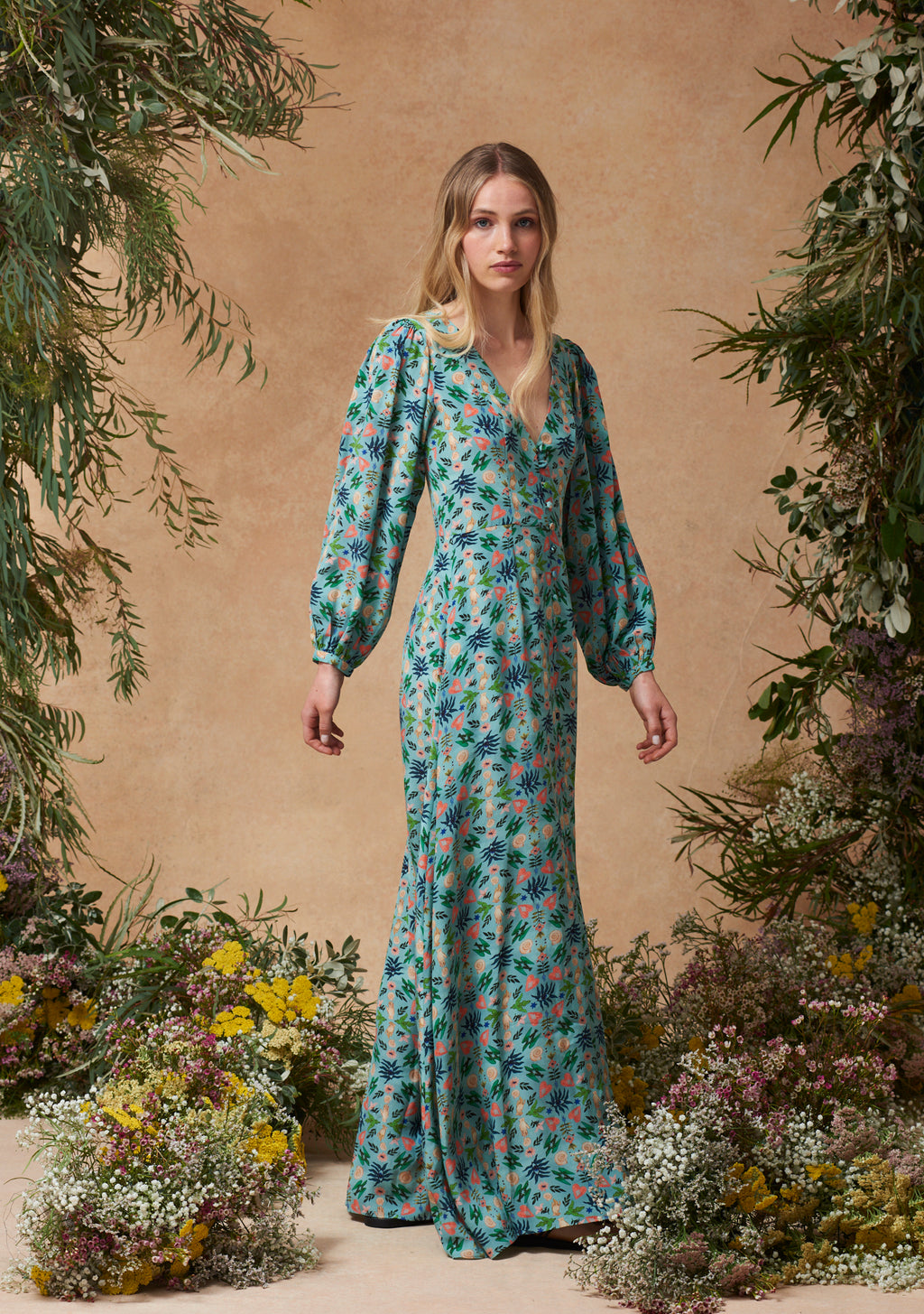 Tania Dress Kaleidoscope Charms