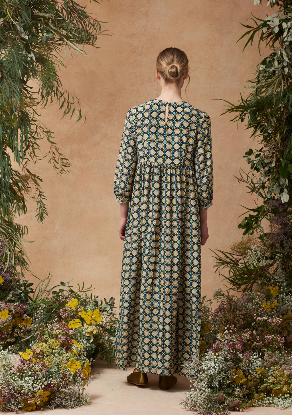 Touba Dress Starflower Tile