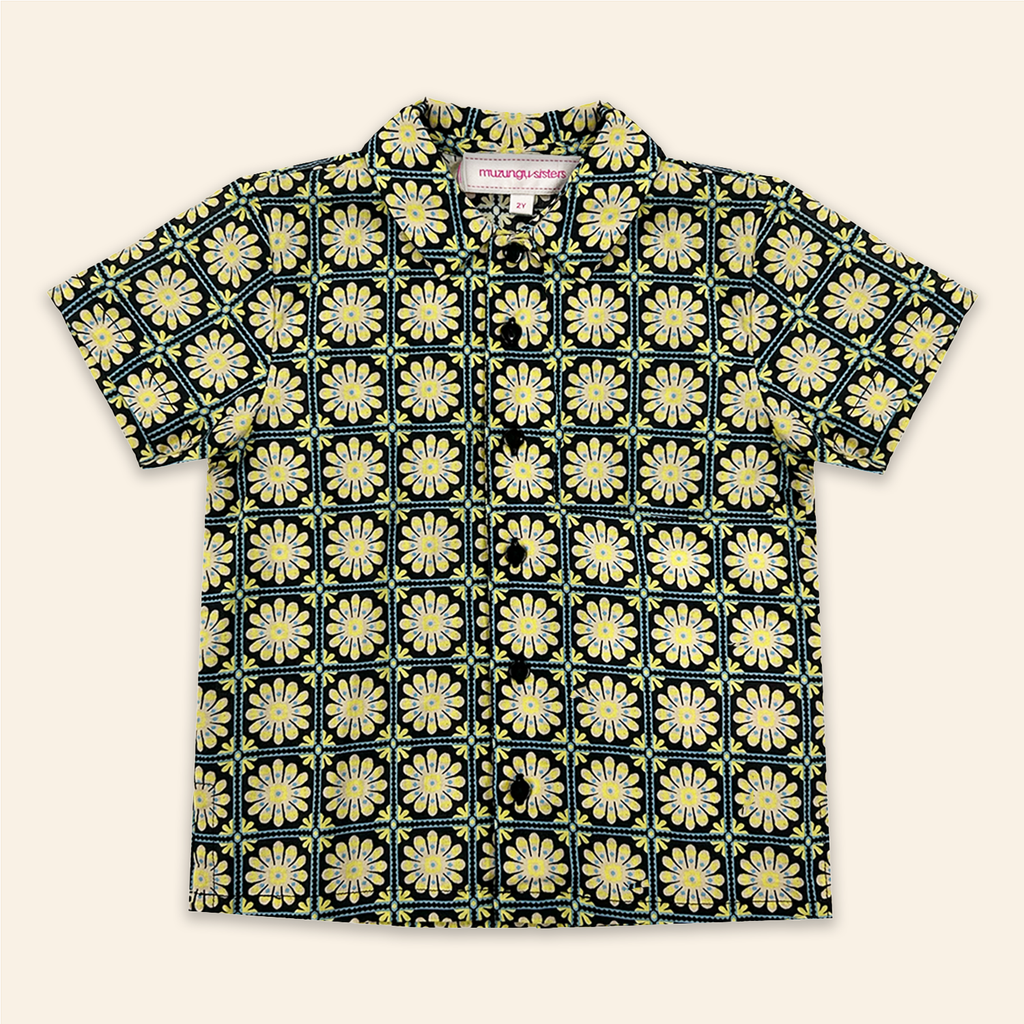 Kids Aryo Shirt Starflower Tile