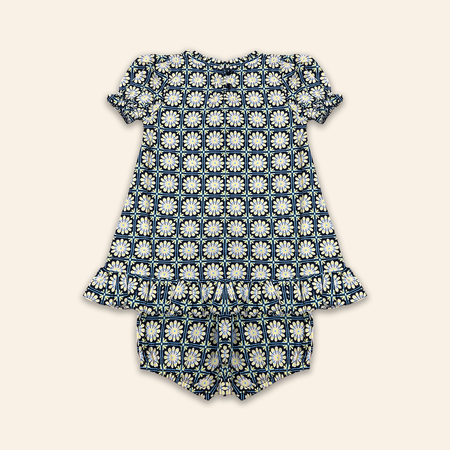 Kids Bella Dress Starflower Tile