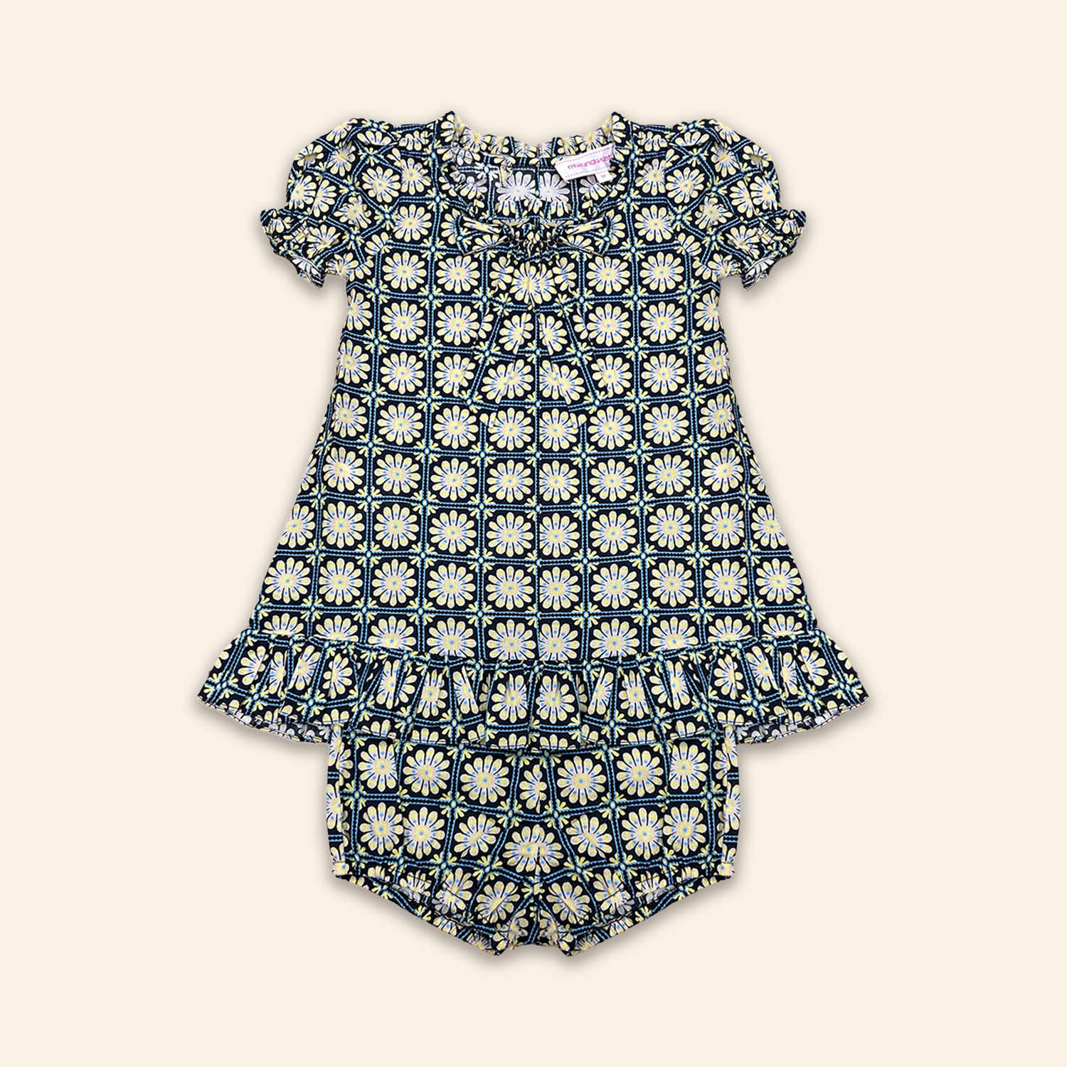 Kids Bella Dress Starflower Tile