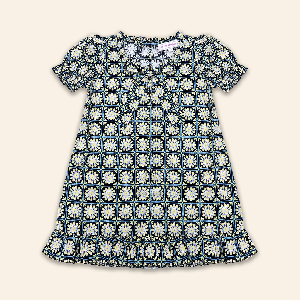 Kids Bella Dress Starflower Tile