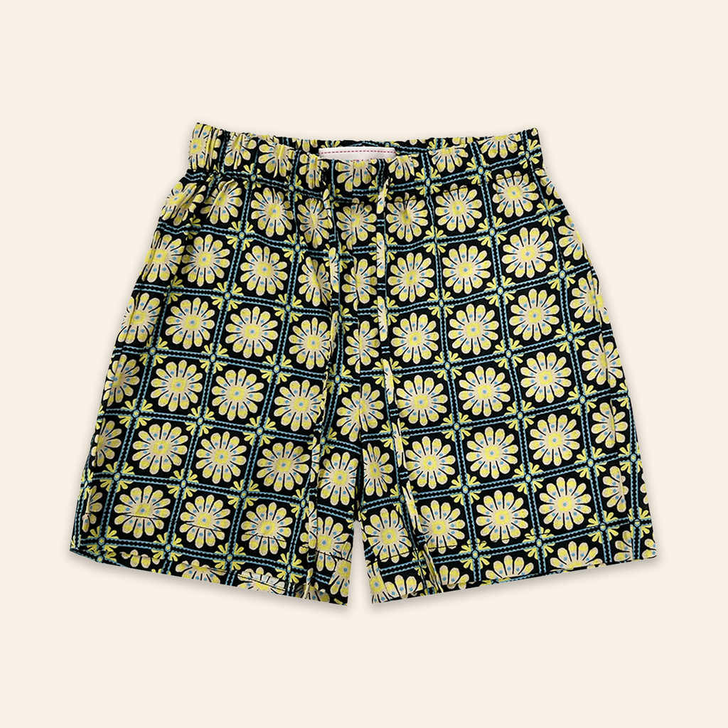Kids Otto Shorts Starflower Tile