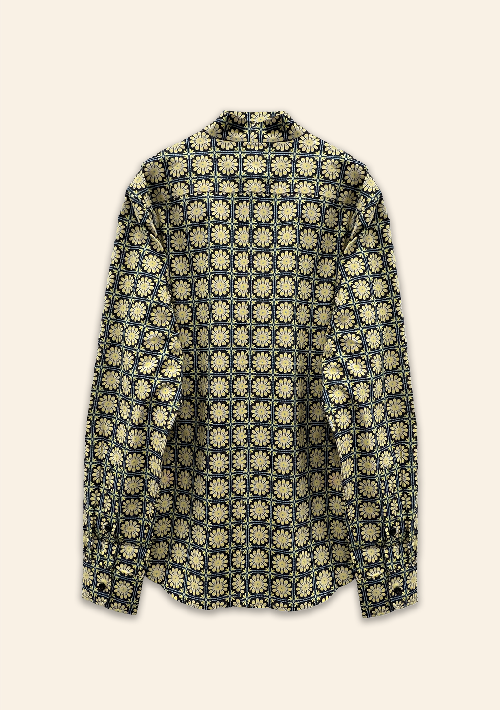 Mens Sasha Shirt Starflower Tile
