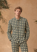 Mens Sasha Shirt Starflower Tile
