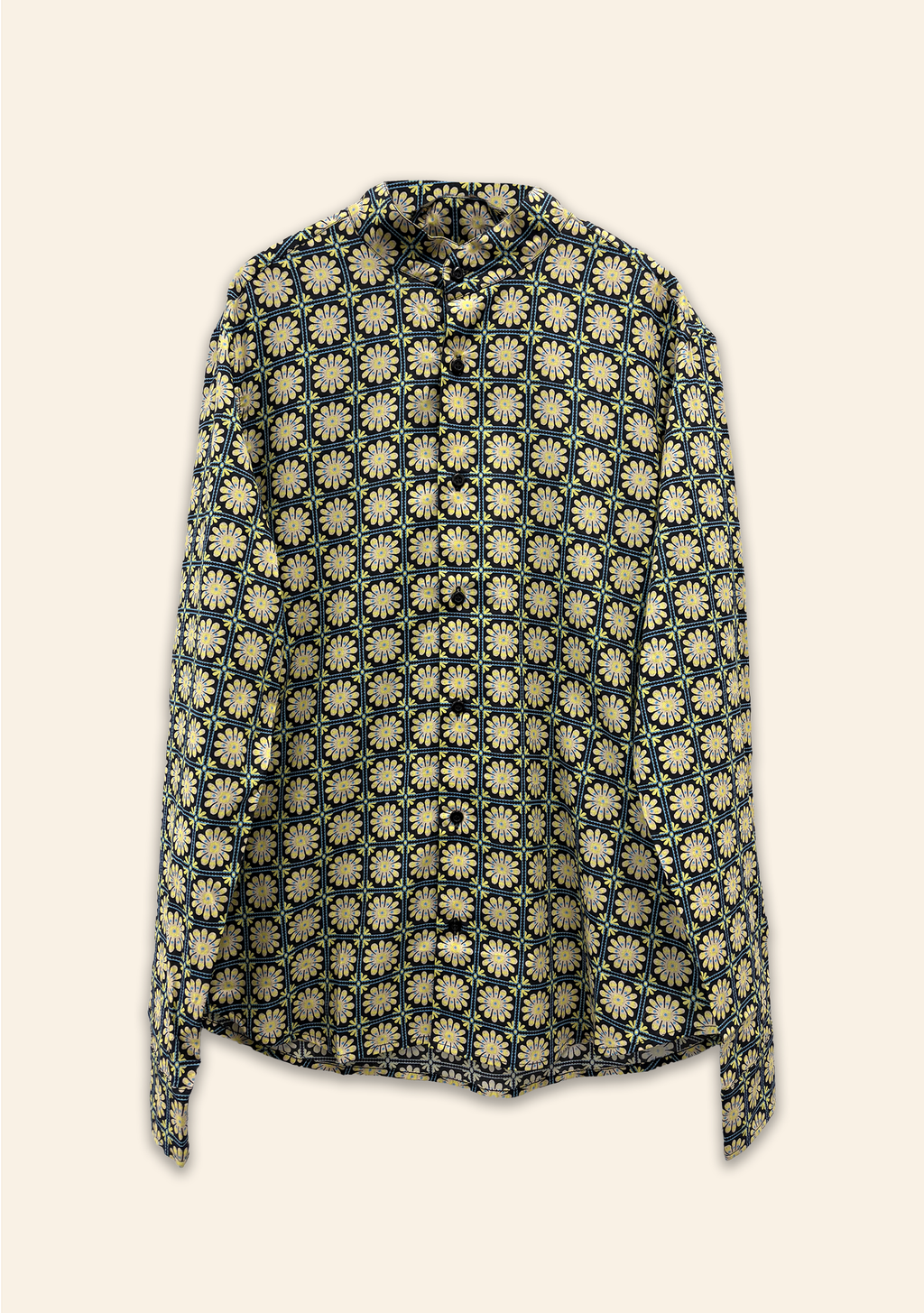 Mens Sasha Shirt Starflower Tile