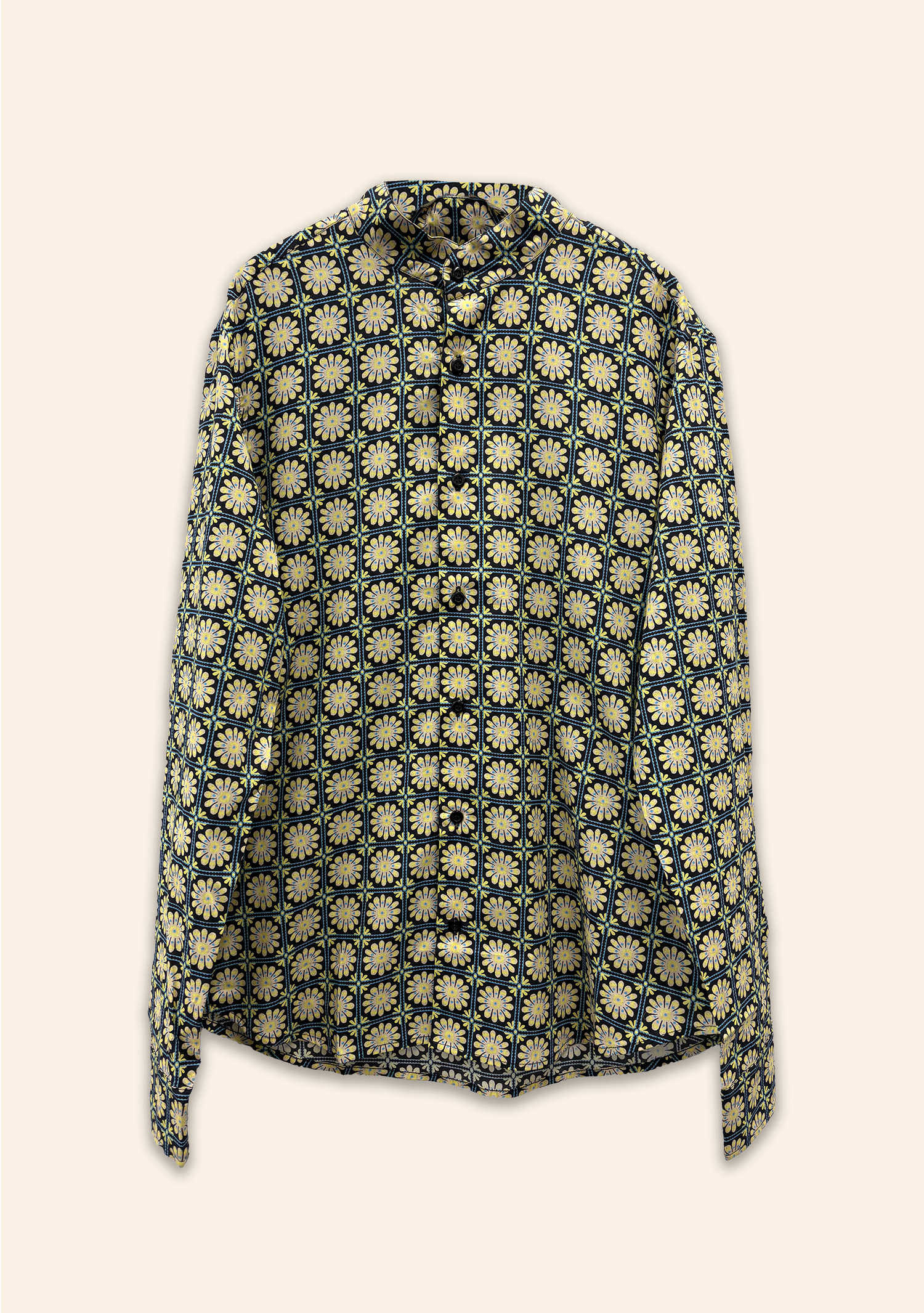 Mens Sasha Shirt Starflower Tile