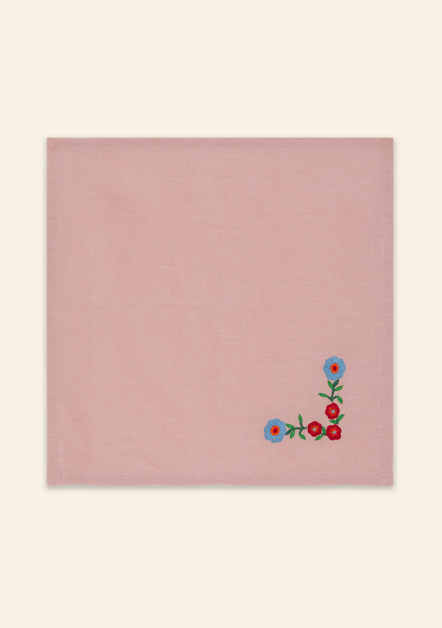 Floral Napkin I