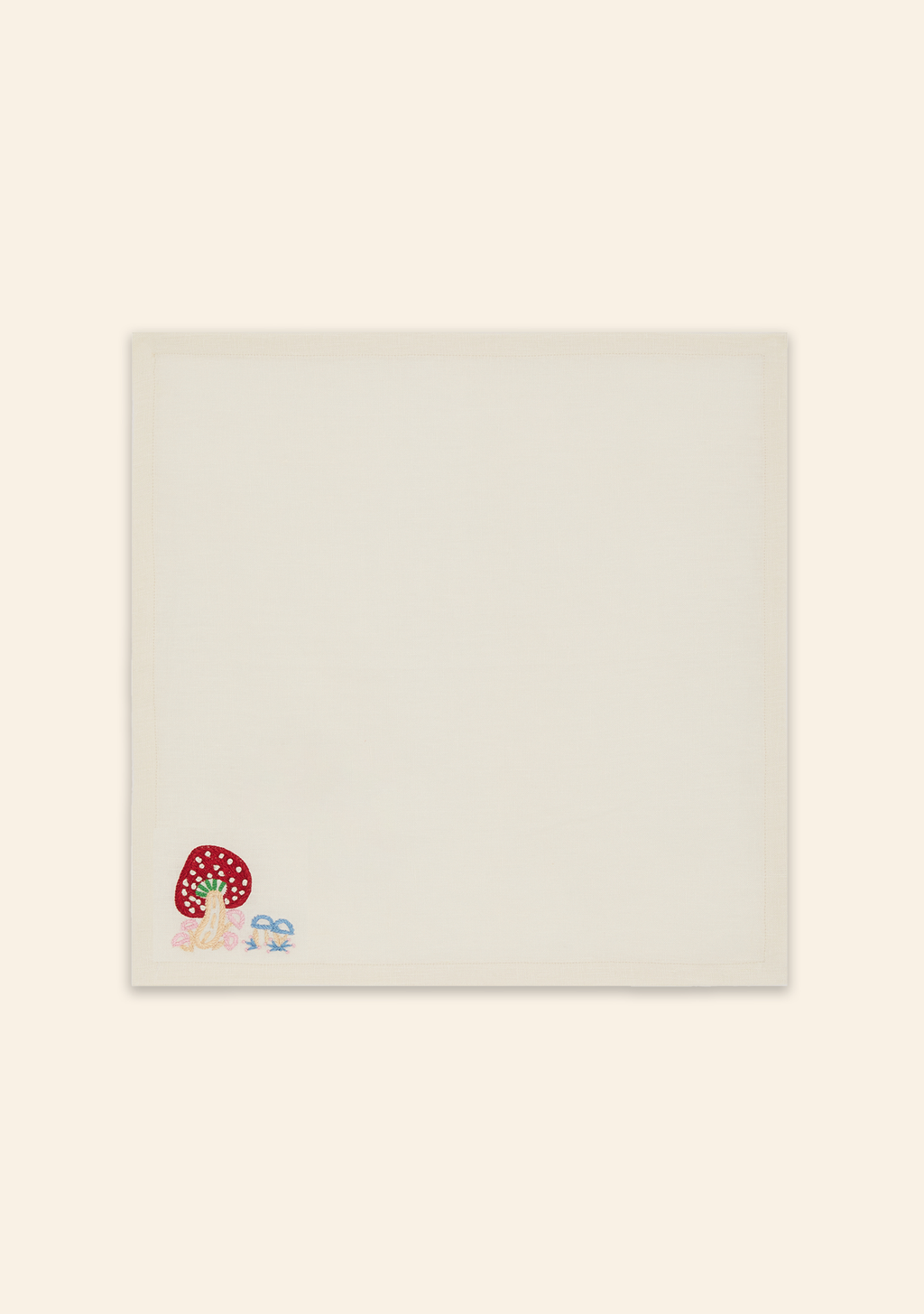 Mushroom Napkin II Set of Two