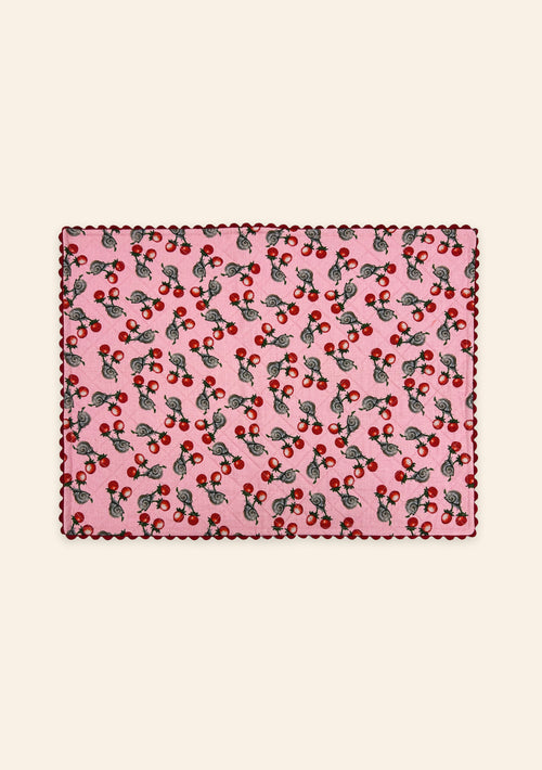 Berry Snail Candy Placemat | Set of Two