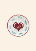 Heart Side Plate Set of Four
