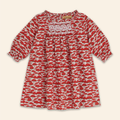 Kids Julieta Dress Red Mushroom