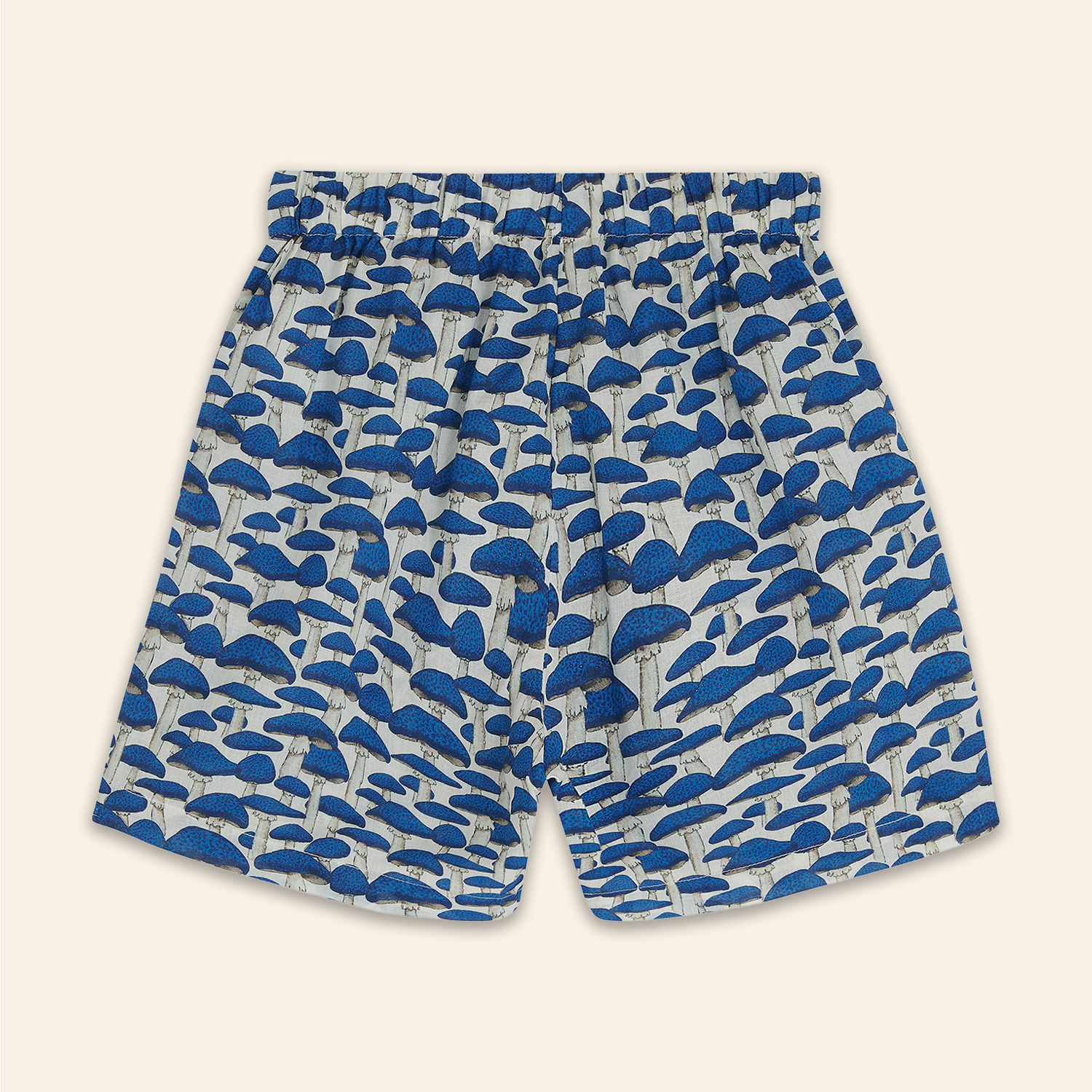 Kids Otto Shorts Blue Mushroom