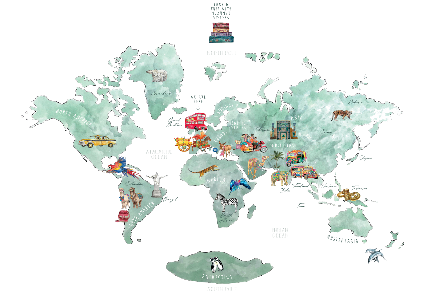 Map of artisan partners