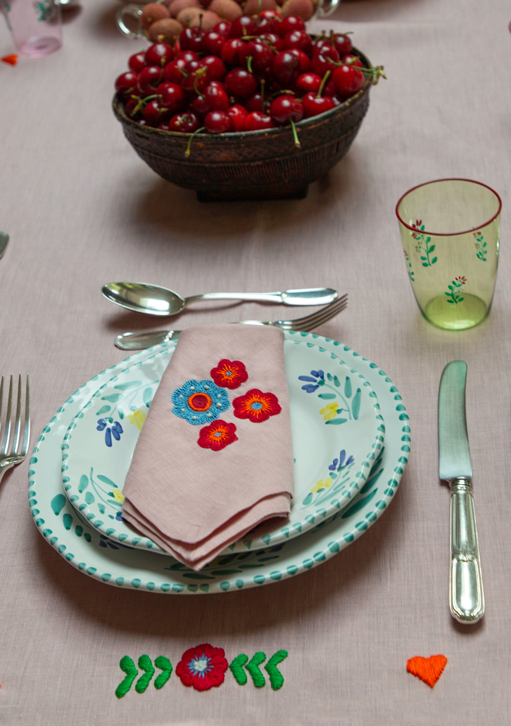 Floral Napkin II