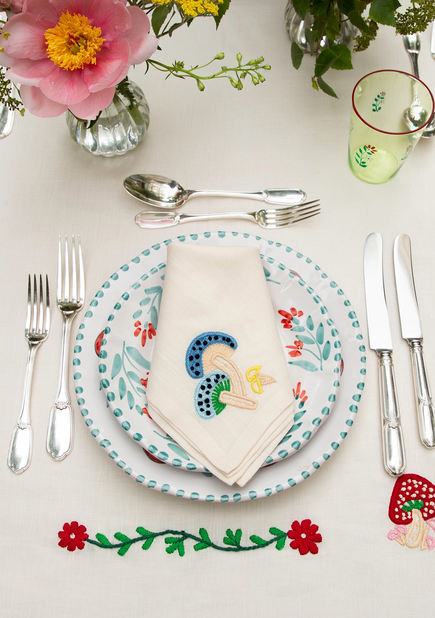Mushroom Napkin I