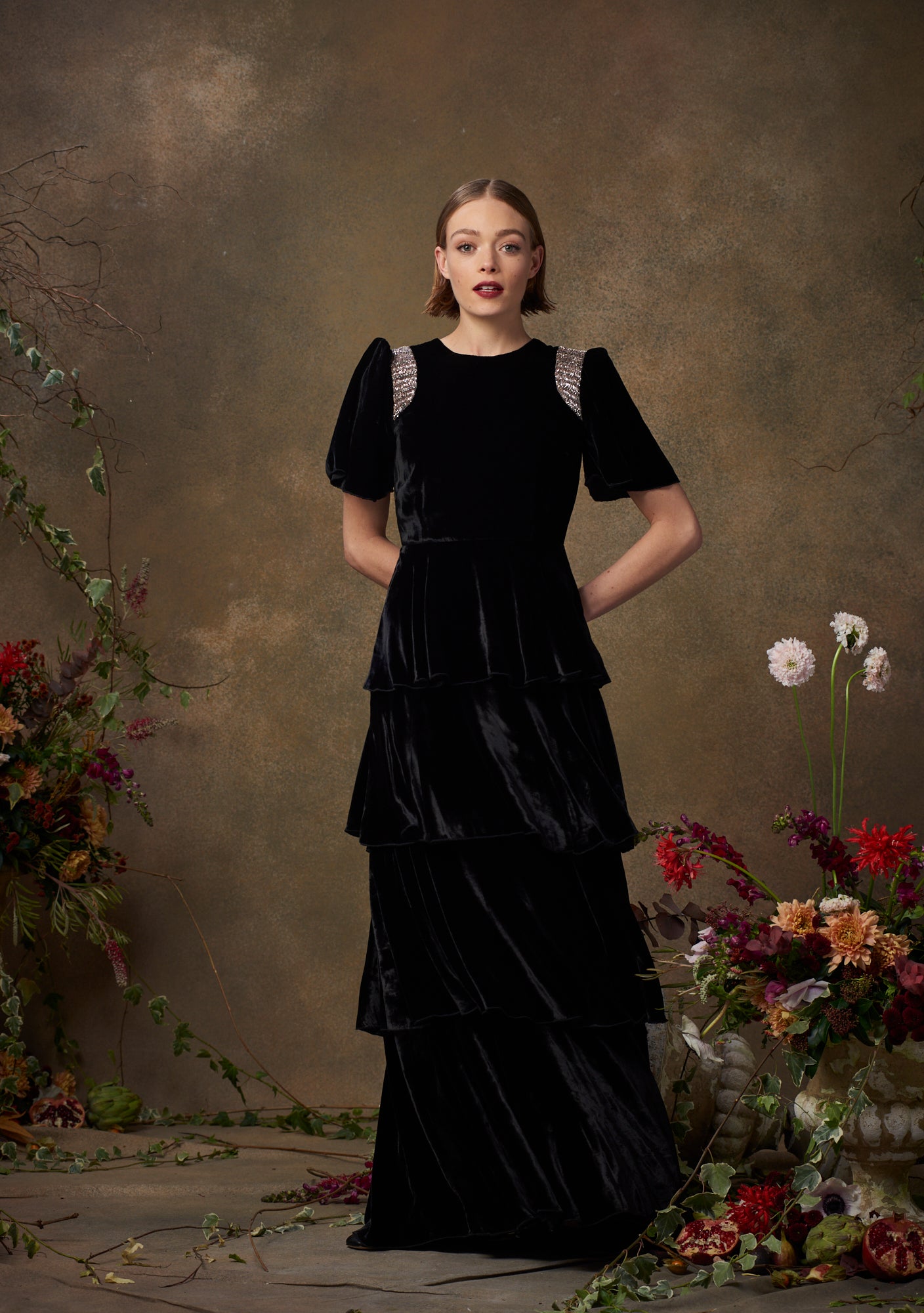 Amira Gown Black