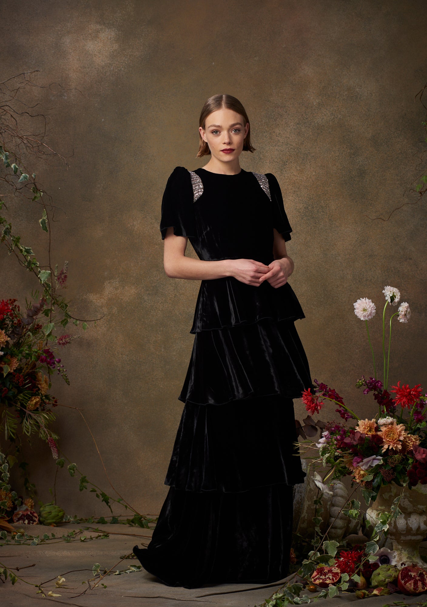 Amira Gown Black