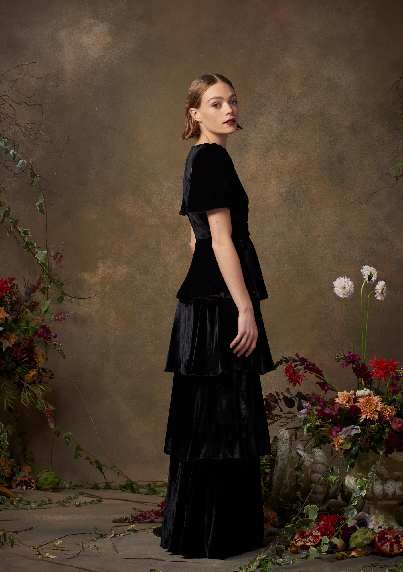 Amira Gown Black
