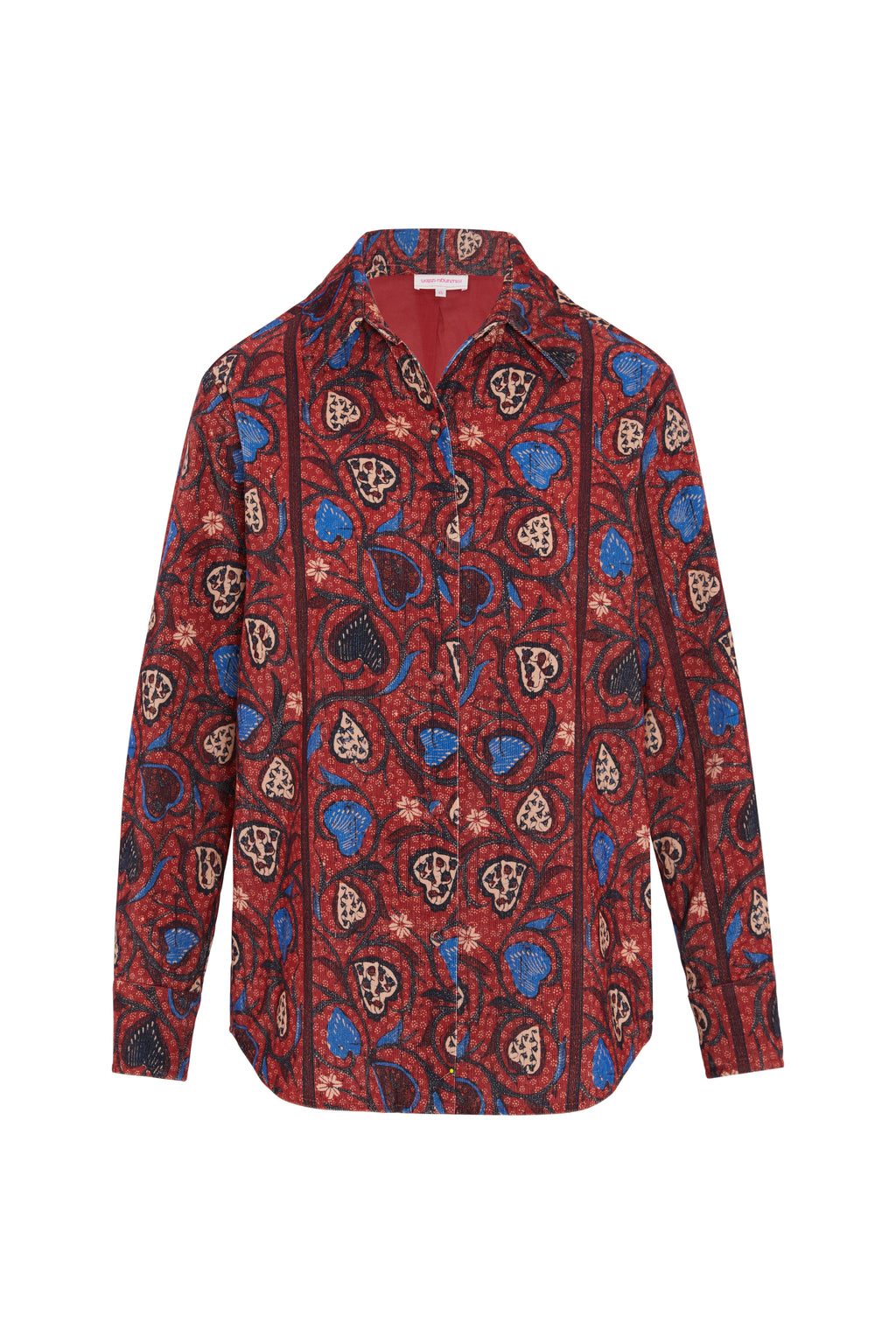 Fern Shirt Corduroy Batik Heart