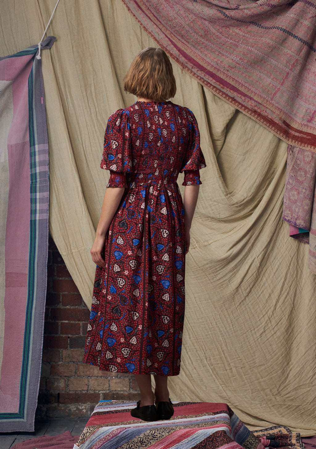 Julia Dress Batik Heart