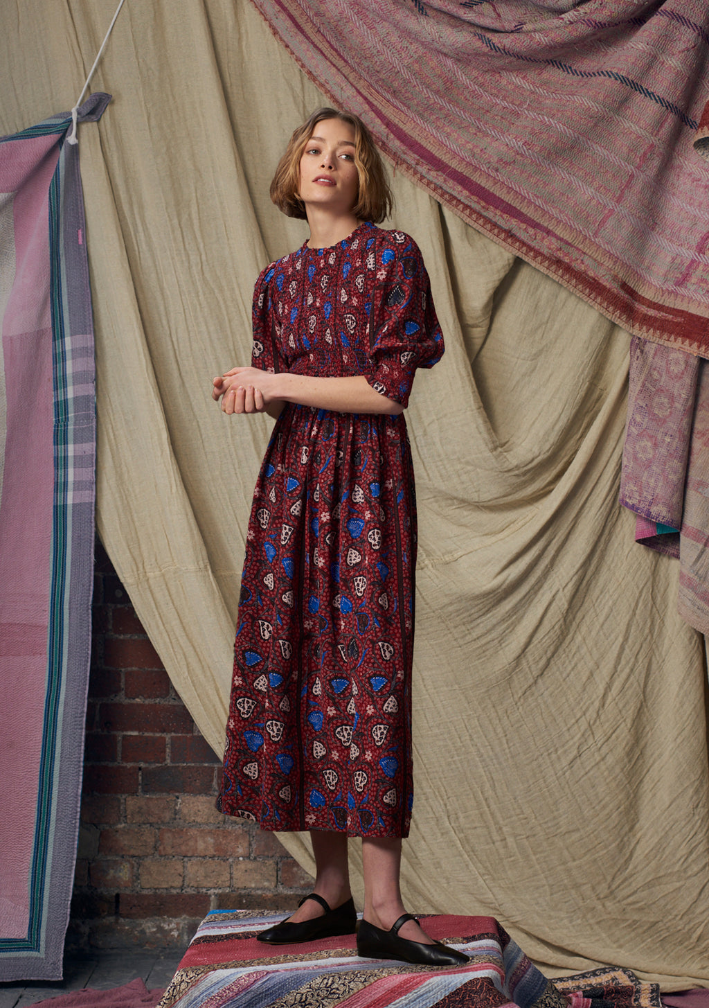 Julia Dress Batik Heart