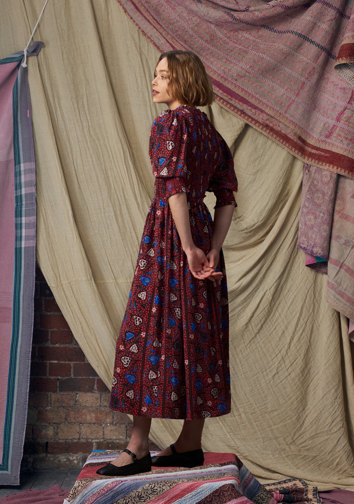 Julia Dress Batik Heart