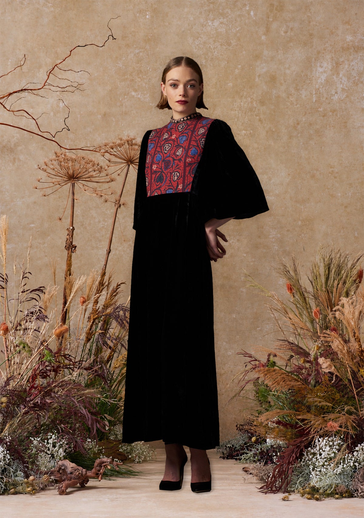 Lydia Dress Batik Heart