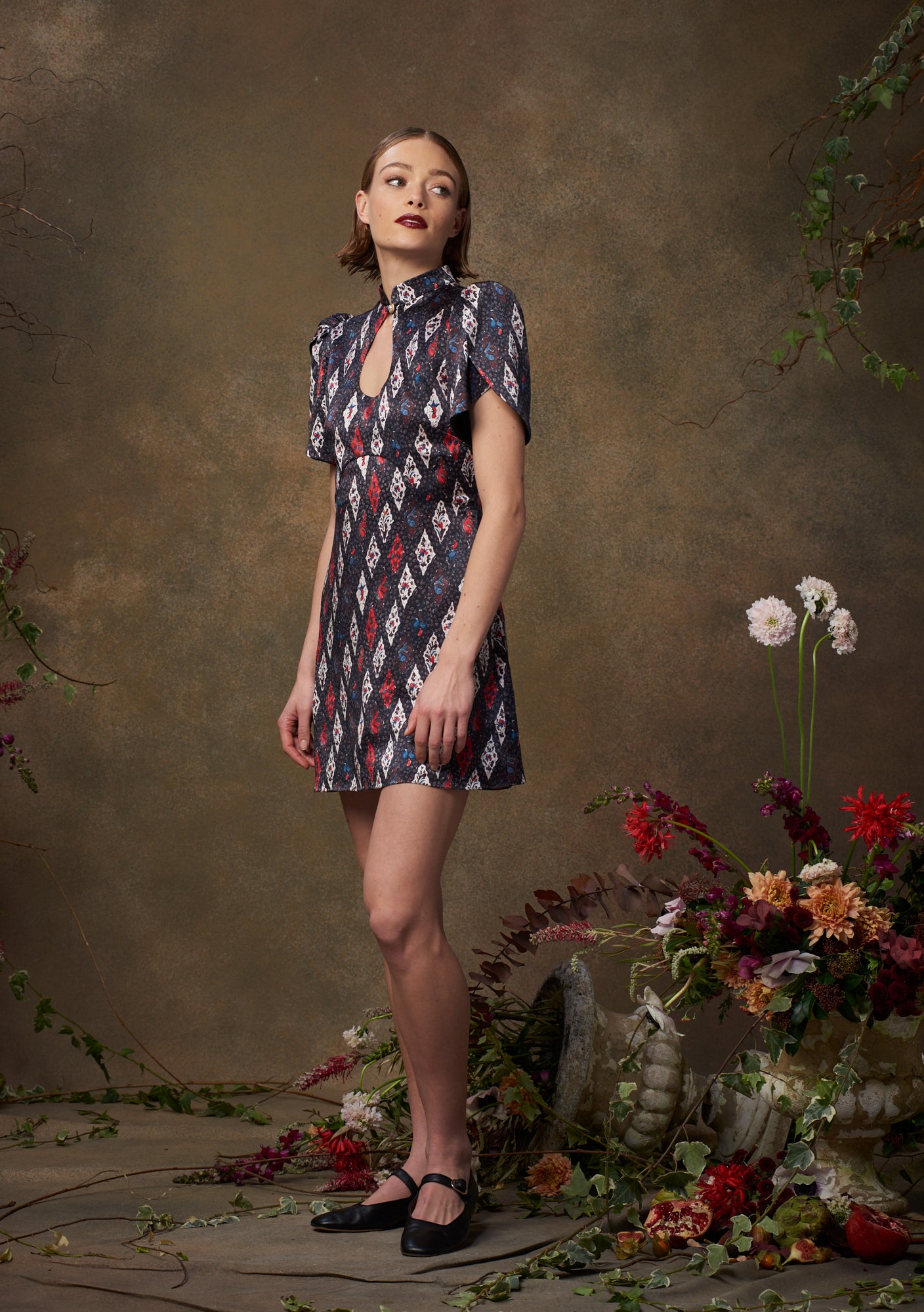 Waiyan Dress Batik Diamond