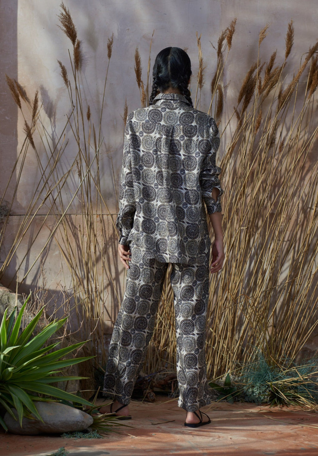 Fern Shirt Snake Chocolate