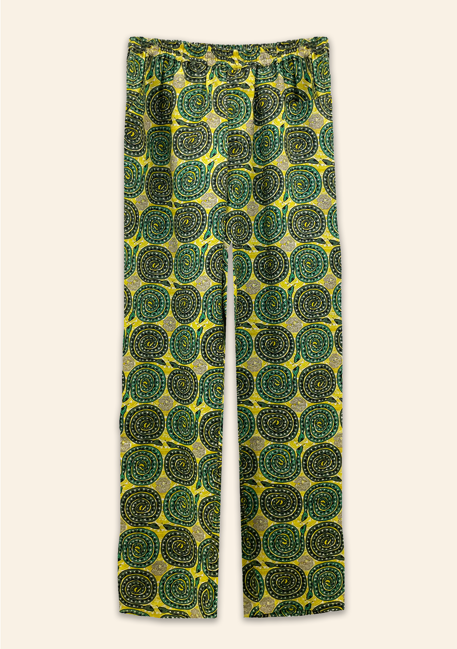 Mens Pablo Pants Snake Green