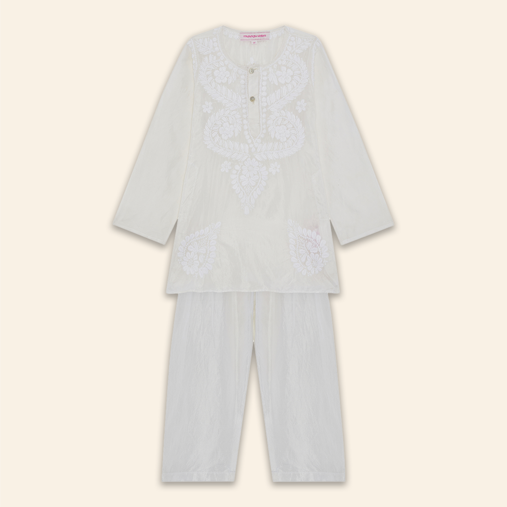 Kids Pants White