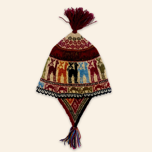 Kids Alpaca Peruvian Hat