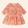 Kids Fran Dress Bihar Blessing Peach