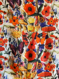 Muzungu Sisters x CB Poppy White Print Shoes