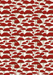 Kids Swim Shorts Red Mushroom